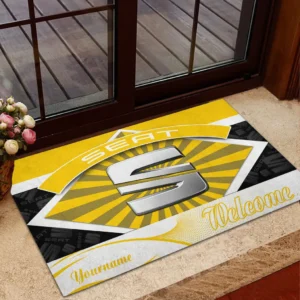 Seat Doormat, Gift For Seat Lovers, Gift For Him, Husband, Boyfriend CAR1903052586 - Yellow