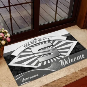 Seat Doormat, Gift For Seat Lovers, Gift For Him, Husband, Boyfriend CAR1903052586 - Grey