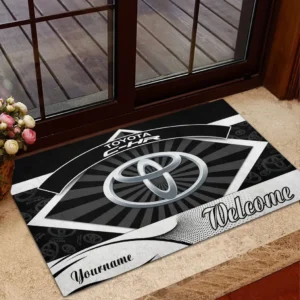 Toyota C HR Doormat, Gift For Toyota C HR Lovers, Gift For Him, Husband, Boyfriend CAR1903052592 - Black