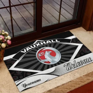 Vauxhall Doormat, Gift For Vauxhall Lovers, Gift For Him, Husband, Boyfriend CAR1903052594 - Black
