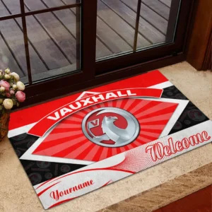 Vauxhall Doormat, Gift For Vauxhall Lovers, Gift For Him, Husband, Boyfriend CAR1903052594 - Red