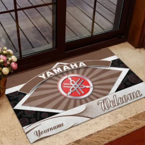 Yamaha Doormat, Gift For Yamaha Lovers, Gift For Him, Husband, Boyfriend CAR1903052597 - Brown