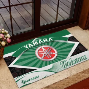 Yamaha Doormat, Gift For Yamaha Lovers, Gift For Him, Husband, Boyfriend CAR1903052597 - Green