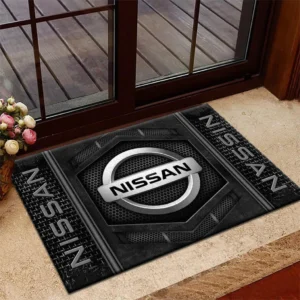 Nissan Doormat, Welcome Mat Gift For Nissan Lovers CAR194032125282 - Gray