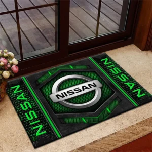 Nissan Doormat, Welcome Mat Gift For Nissan Lovers CAR194032125282 - Green