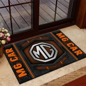 MG Doormat, Welcome Mat Gift For MG Lovers CAR194032125283 - Orange