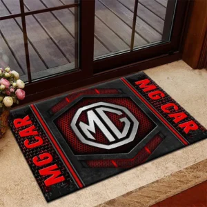 MG Doormat, Welcome Mat Gift For MG Lovers CAR194032125283 - Red