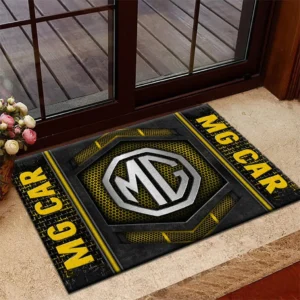 MG Doormat, Welcome Mat Gift For MG Lovers CAR194032125283 - Yellow