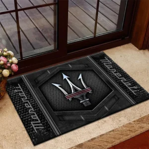 Maserati Doormat, Welcome Mat Gift For Maserati Lovers CAR194032125284 - Gray