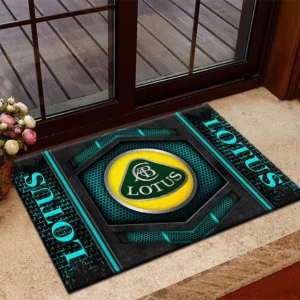 Lotus Car Doormat, Welcome Mat Gift For Lotus Car Lovers CAR194032125285 - Cyan