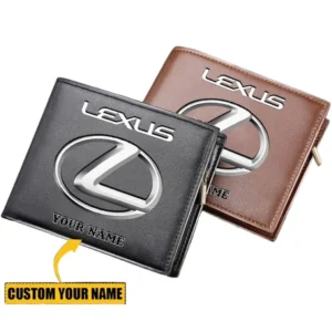 Lexus Horizontal Leather Wallet, Gift For Lexus Lovers, Gift For Him, Husband, Boyfriend CAR29030625056