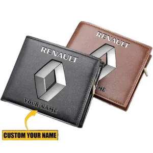 Renault Horizontal Leather Wallet, Gift For Renault Lovers, Gift For Him, Husband, Boyfriend CAR29030625084
