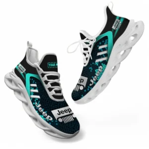 Jeep Running Shoes For Men Women, Gift For Jeep Lovers CAR304031825555 - Cyan