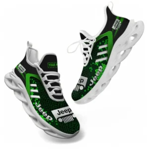 Jeep Running Shoes For Men Women, Gift For Jeep Lovers CAR304031825555 - Green
