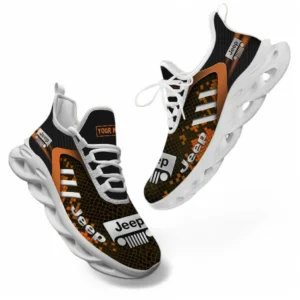 Jeep Running Shoes For Men Women, Gift For Jeep Lovers CAR304031825555 - Orange