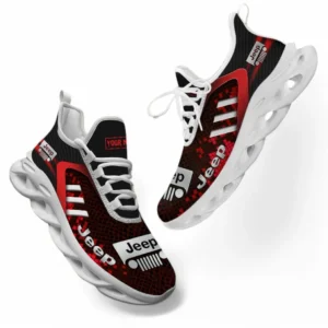 Jeep Running Shoes For Men Women, Gift For Jeep Lovers CAR304031825555 - Red