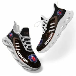 Scania Running Shoes For Men Women, Gift For Scania Lovers CAR304031825559 - Brown