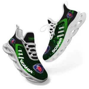 Scania Running Shoes For Men Women, Gift For Scania Lovers CAR304031825559 - Green