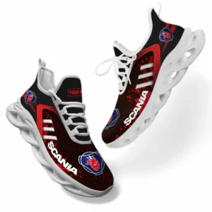 Scania Running Shoes For Men Women, Gift For Scania Lovers CAR304031825559 - Red