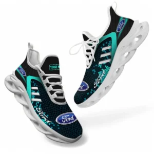 Ford Running Shoes For Men Women, Gift For Ford Lovers CAR304031825563 - Cyan