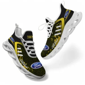 Ford Running Shoes For Men Women, Gift For Ford Lovers CAR304031825563 - Yellow
