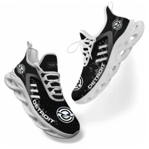 Detroit Diesel Running Shoes For Men Women, Gift For Detroit Diesel Lovers CAR304031825569 - Gray