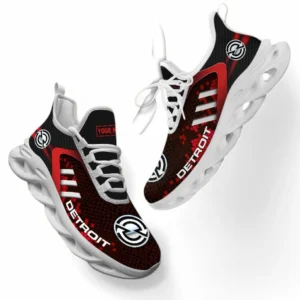 Detroit Diesel Running Shoes For Men Women, Gift For Detroit Diesel Lovers CAR304031825569 - Red