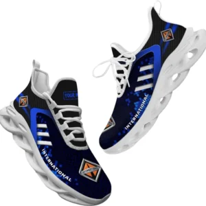 International Running Shoes For Men Women, Gift For International Lovers CAR304031825572 - Blue