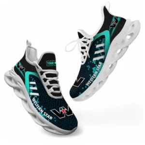 Western Star Running Shoes For Men Women, Gift For Western Star Lovers CAR304031825578 - Cyan