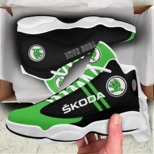 Skoda Auto Nike Air Jordan 13, Jordan Sneakers Gift For Skoda Auto Fan CAR309032025667