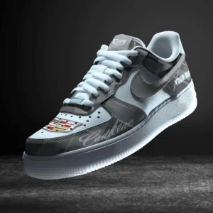 Cadillac Air Low-Top Sneakers, CAR All Over Print Air Low-Top Sneakers - Grey CAR3103202034