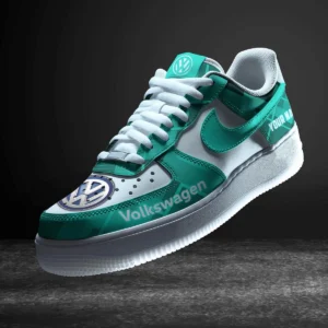 Volkswagen Air Low-Top Sneakers, CAR All Over Print Air Low-Top Sneakers - Cyan CAR3103202036
