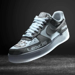 Lexus Air Low-Top Sneakers, CAR All Over Print Air Low-Top Sneakers - Grey CAR3103202038