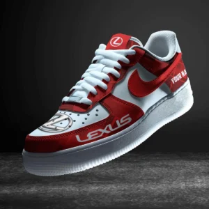 Lexus Air Low-Top Sneakers, CAR All Over Print Air Low-Top Sneakers - Red CAR3103202038