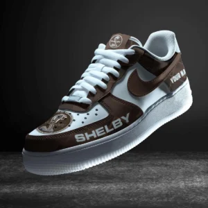 Shelby Air Low-Top Sneakers, CAR All Over Print Air Low-Top Sneakers - Brown CAR3103202040