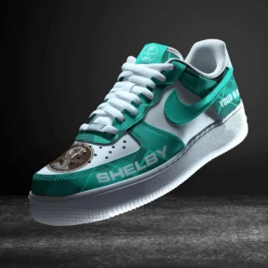 Shelby Air Low-Top Sneakers, CAR All Over Print Air Low-Top Sneakers - Cyan CAR3103202040