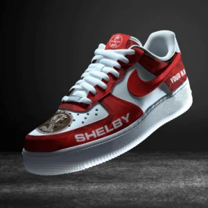 Shelby Air Low-Top Sneakers, CAR All Over Print Air Low-Top Sneakers - Red CAR3103202040