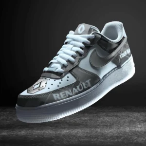 Renault Air Low-Top Sneakers, CAR All Over Print Air Low-Top Sneakers - Grey CAR3103202049