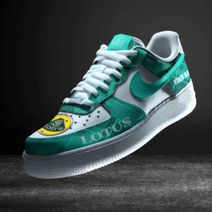 Lotus Air Low-Top Sneakers, CAR All Over Print Air Low-Top Sneakers - Cyan CAR3103202050