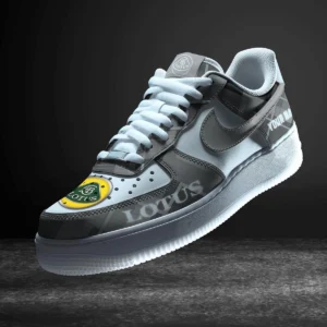 Lotus Air Low-Top Sneakers, CAR All Over Print Air Low-Top Sneakers - Grey CAR3103202050