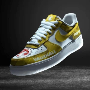 Vauxhall Air Low-Top Sneakers, CAR All Over Print Air Low-Top Sneakers - Yellow CAR3103202055