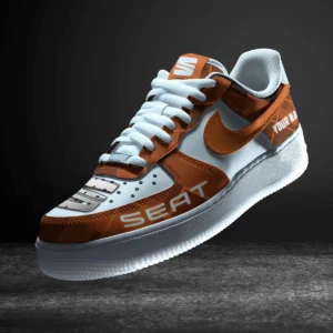 Seat Air Low-Top Sneakers, CAR All Over Print Air Low-Top Sneakers - Orange CAR3103202065