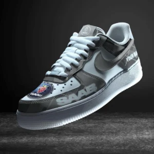 Saab Air Low-Top Sneakers, CAR All Over Print Air Low-Top Sneakers - Grey CAR3103202069