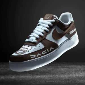 Dacia Air Low-Top Sneakers, CAR All Over Print Air Low-Top Sneakers - Brown CAR3103202071