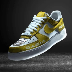 Dacia Air Low-Top Sneakers, CAR All Over Print Air Low-Top Sneakers - Yellow CAR3103202071
