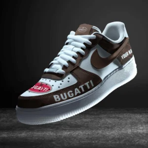 Bugatti Air Low-Top Sneakers, CAR All Over Print Air Low-Top Sneakers - Brown CAR3103202076