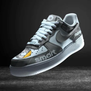 Smart Air Low-Top Sneakers, CAR All Over Print Air Low-Top Sneakers - Grey CAR3103202077