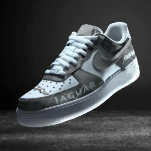 Jaguar Air Low-Top Sneakers, CAR All Over Print Air Low-Top Sneakers - Grey CAR3103202084