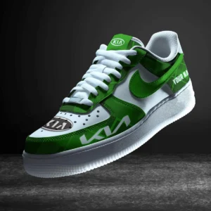 Kia Air Low-Top Sneakers, CAR All Over Print Air Low-Top Sneakers - Green CAR3103202086