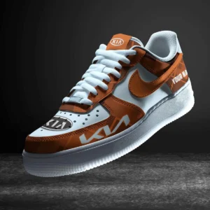 Kia Air Low-Top Sneakers, CAR All Over Print Air Low-Top Sneakers - Orange CAR3103202086